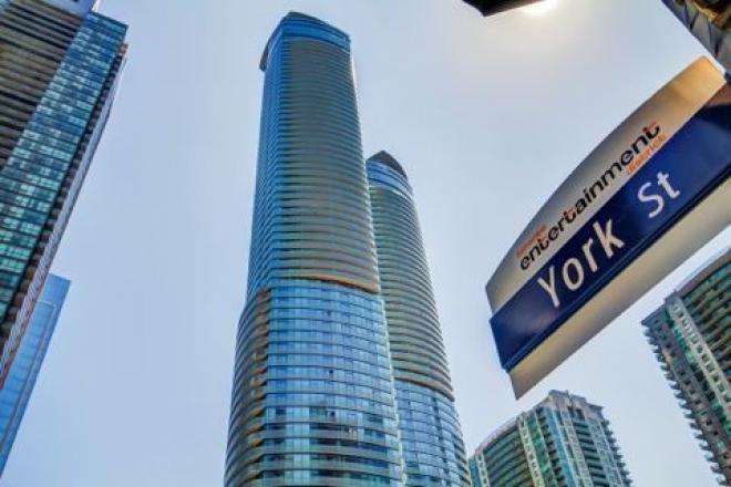 Condo Downtown, Cn Tower, Financial District Toronto Eksteriør billede