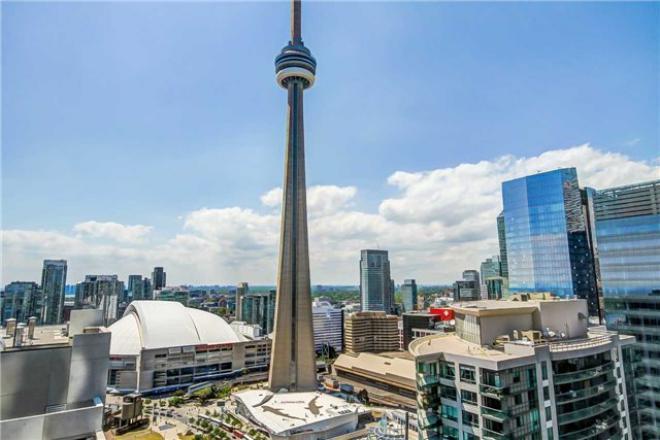 Condo Downtown, Cn Tower, Financial District Toronto Eksteriør billede