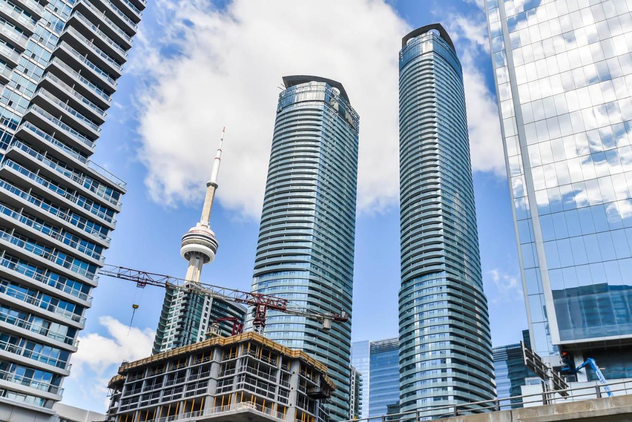 Condo Downtown, Cn Tower, Financial District Toronto Eksteriør billede
