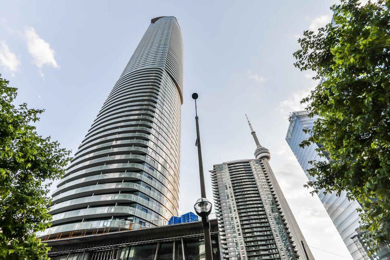 Condo Downtown, Cn Tower, Financial District Toronto Eksteriør billede