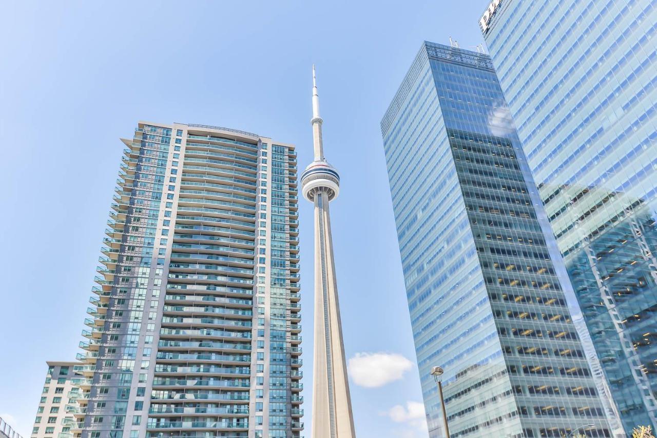 Condo Downtown, Cn Tower, Financial District Toronto Eksteriør billede