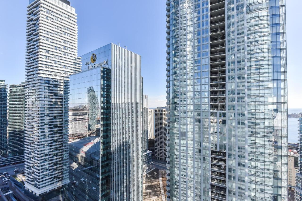 Condo Downtown, Cn Tower, Financial District Toronto Eksteriør billede